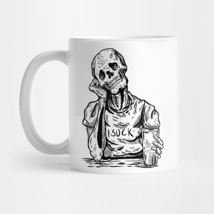 Drunk Skull - Skeleton Drinking Mug